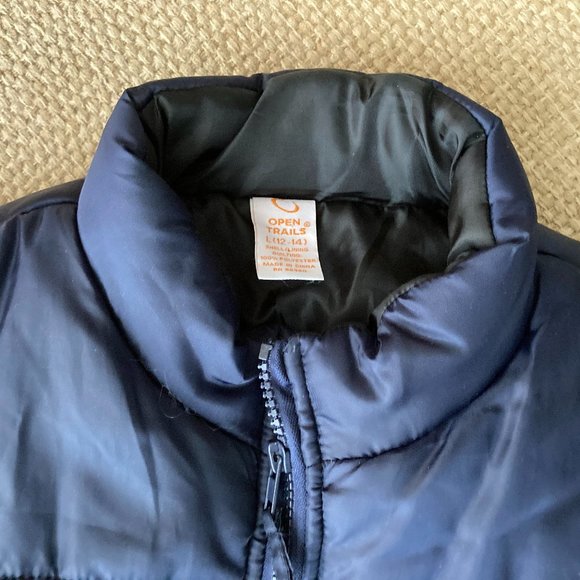 Open Trails Puffer Insulated Vest Unisex 12/14 - Picture 2 of 6